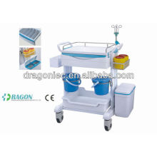 DW-FC005 Dressing carriage treatment cart medical trolley for sale